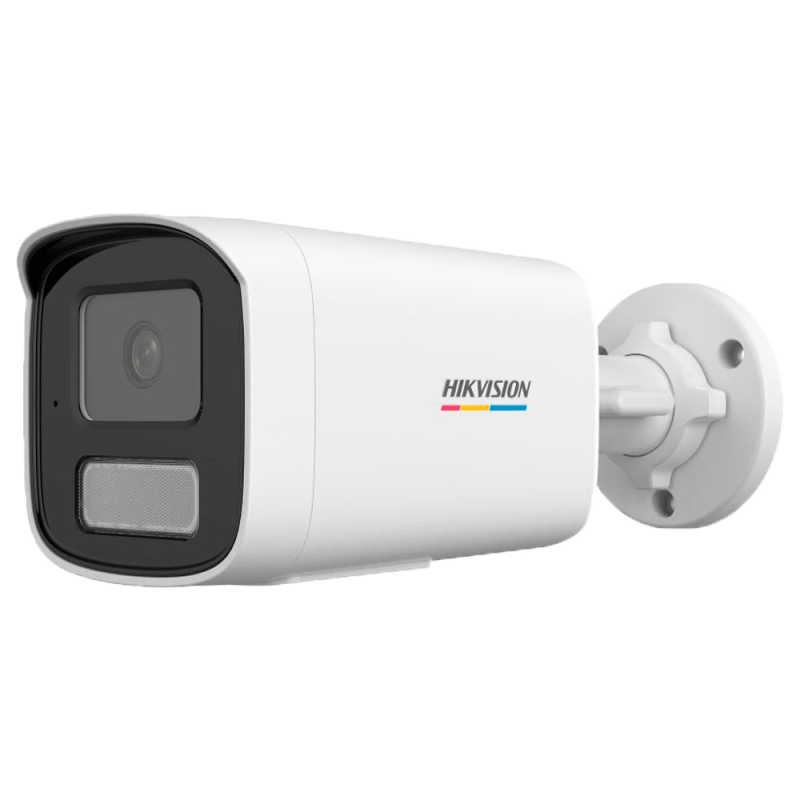 Cámara Bullet IP Hikvision - Gama Value | microSD 512 GB - 4 MP | Lente 4.0 mm | ColorVu - IR 50 m | WDR 120 dB | Mic...