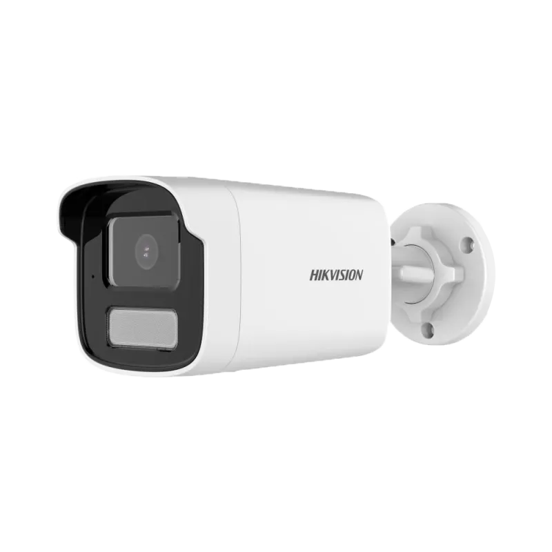 Cámara Bullet IP Hikvision - Gama Value - 6 MP | Lente 4.0 mm - IR 50 m | WDR 120 dB | Micrófono integrado - PoE | H.... - Alarm