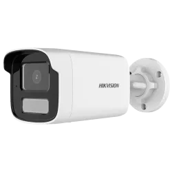 Cámara Bullet IP gama Value - 6MP | Ranura microSD hasta 256 GB - Lente 4 mm | Micrófono integrado - Detección movim... - Alarm