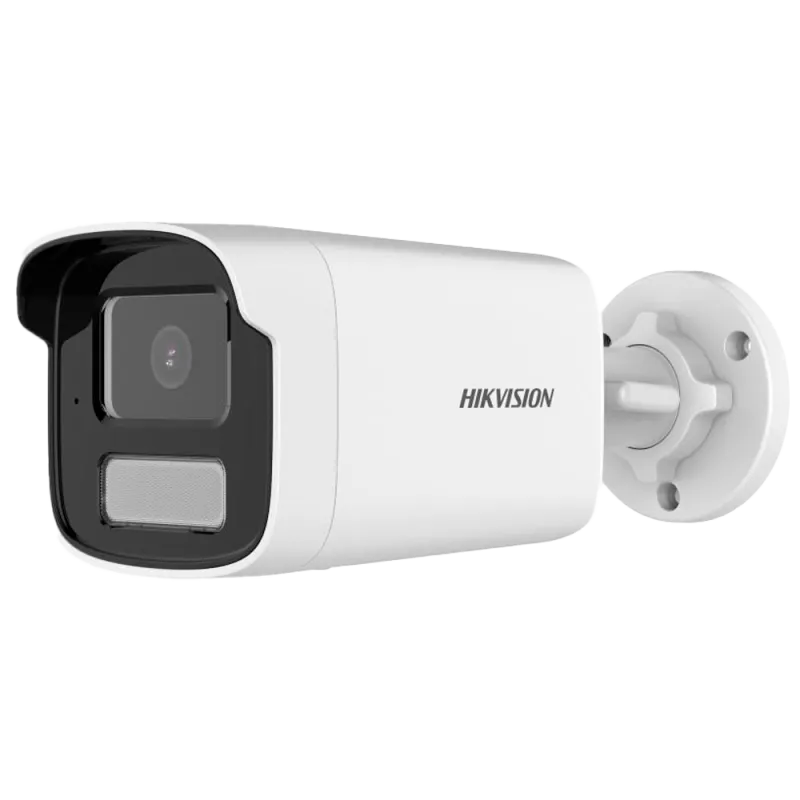 Cámara Bullet IP gama Value - 6MP | Ranura microSD hasta 256 GB - Lente 4 mm | Micrófono integrado - Detección movim... - Alarm