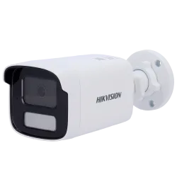 Cámara Bullet IP Hikvision - Gama Value | microSD 512 GB - 8 MP | Lente 4.0 mm - IR 50 m | WDR 120 dB | Micrófono int... - Alarm