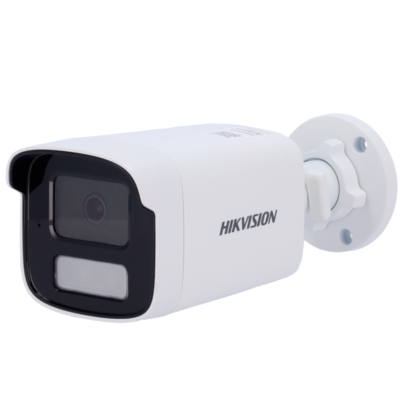 Cámara Bullet IP Hikvision - Gama Value | microSD 512 GB - 8 MP | Lente 4.0 mm - IR 50 m | WDR 120 dB | Micrófono int...