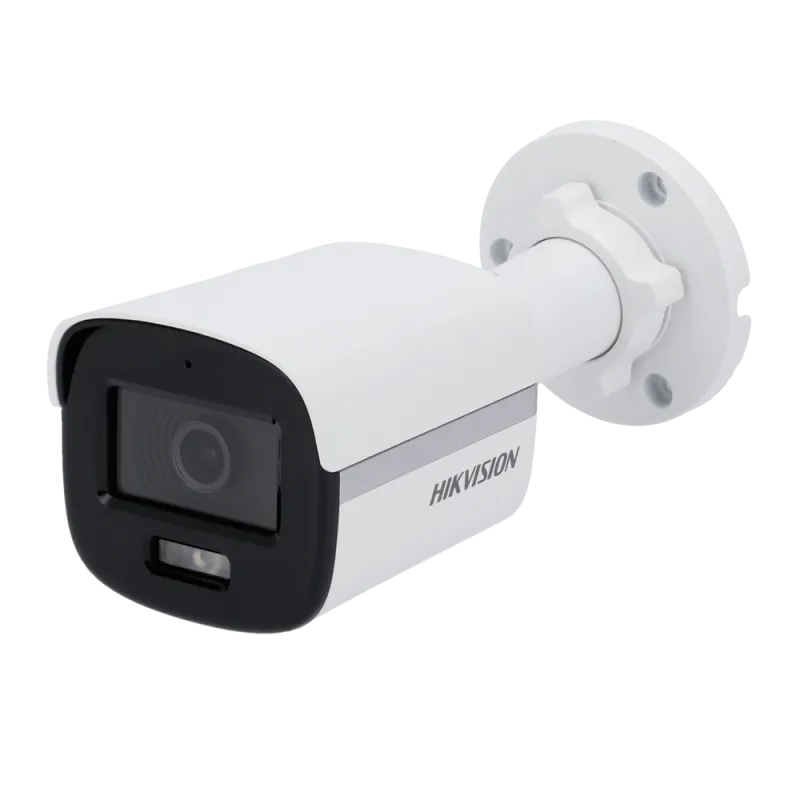 Hikvision - Cámara Bullet 4en1 Gama VALUE - Resolución 3K (2960x1665) - Lente 2.8 mm | Luz híbrida alcance 20 m - Aud... - Alarm