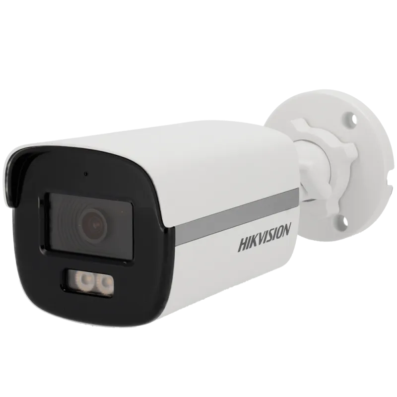 Hikvision - Cámara Bullet 4en1 Gama VALUE - Resolución 1080p (1920x1080) - Lente 2.8 mm | Luz híbrida alcance 40 m - ... - Alarm