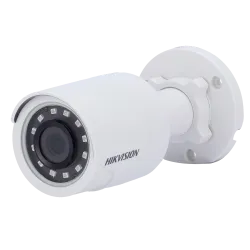 Hikvision - Cámara Bullet 4en1 Gama Value - 2 Mpx High Performance CMOS - Lente 3.6 mm - IR Alcance 20 m - Impermeabl... - Alarm