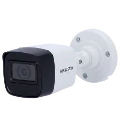 Hikvision - Cámara Bullet 4en1 Gama CORE - Resolución 1080p - Lente 2.8 mm - Impermeable IP67 - EXIR IR Alcance 30 m - AlarmSyst