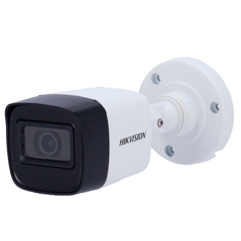 Hikvision - Cámara Bullet 4en1 Gama CORE - Resolución 1080p - Lente 3.6 mm - Impermeable IP67 - EXIR IR Alcance 30 m