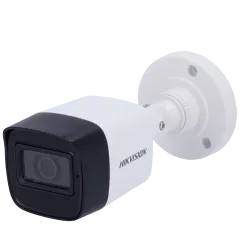 Hikvision - Cámara Bullet 4en1 Gama CORE - Resolución 5 Megapíxel - Lente 2.8 mm | IR Alcance 30 m - Audio sobre cabl... - Alarm