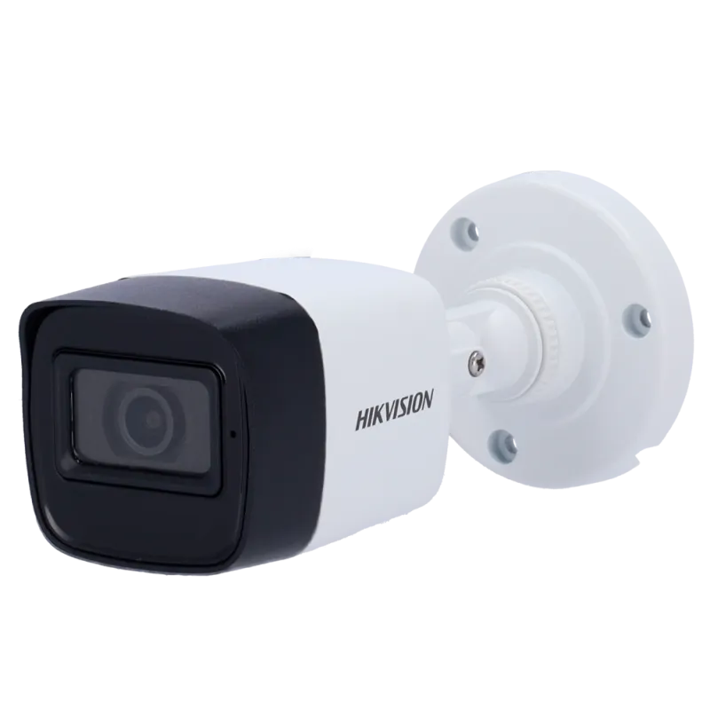 Hikvision - Cámara Bullet 4en1 Gama CORE - Resolución 5 Megapíxel - Lente 3.6 mm | IR Alcance 30 m - Audio sobre cabl... - Alarm