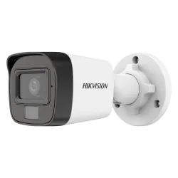 Hikvision - Cámara Bullet 4en1 Gama Value - 3K (2960x1665) CMOS - Lente 2.8 mm | Impermeable IP67 - Dual light: Smart... - Alarm