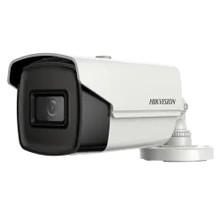 Hikvision - Cámara Bullet 4en1 Gama Value - 8 Megapíxel (3480 x 2160) - Lente 3.6 mm - IR Alcance 80 m - Impermeable ... - Alarm