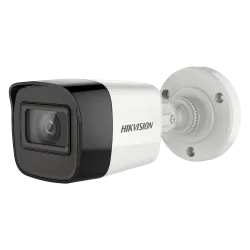 Hikvision - Cámara Bullet 4en1 Gama Value - 8 Megapíxel (3480 x 2160) - Lente 2.8 mm - IR Alcance 30 m - Impermeable ... - Alarm