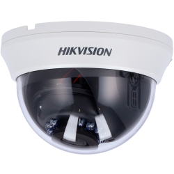 Hikvision - Cámara Domo 4en1 Gama Value - Resolución 1080p (1920x1080) - Lente 2.8 mm - IR Alcance 20 m - Apta para i...