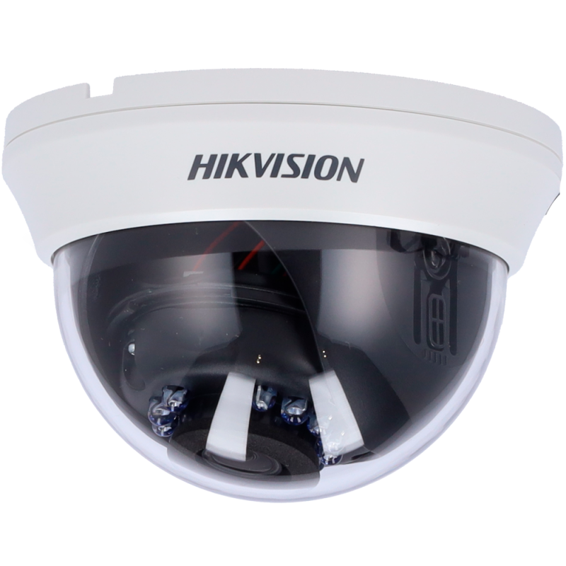 Hikvision - Cámara Domo 4en1 Gama Value - Resolución 1080p (1920x1080) - Lente 3.6 mm - IR Alcance 20 m - Apta para i...