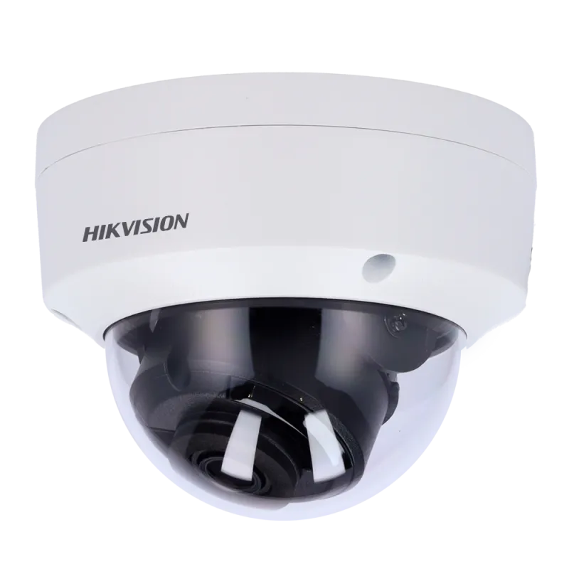 Hikvision - Cámara Domo 4en1 Gama Value - Resolución 1080p (1920x1080) - Lente 2.8 mm - EXIR IR alcance 30 m - Imperm... - Alarm
