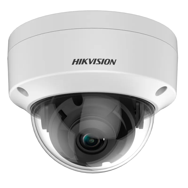 Hikvision - Cámara Domo 4en1 Gama CORE - Resolución 5 Megapíxel (2560x1944) - Lente 2.8 mm - Smart IR Alcance 20 m - ... - Alarm