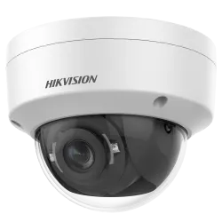 Hikvision - Cámara Domo 4en1 Gama Value - Resolución 8 Megapíxel (3840x2160) - Lente 2.8 mm - EXIR IR alcance 30 m - ... - Alarm