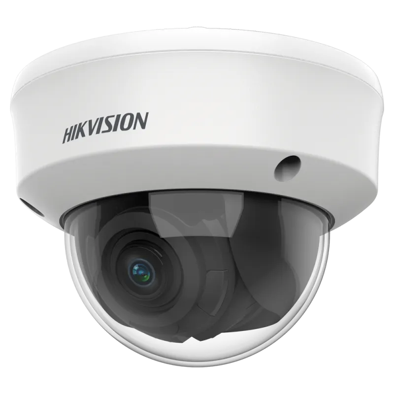 Hikvision - Cámara Domo 4n1 Gama CORE - Resolución 1080p (1920x1080) - Lente varifocal 2.7~13.5 mm - EXIR IR Alcance ... - Alarm