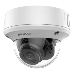 Hikvision - Cámara Domo 4n1 Gama Value - Resolución 1080p (1920x1080) - Lente varifocal motorizada 2.7~13.5 mm - EXIR... - Alarm