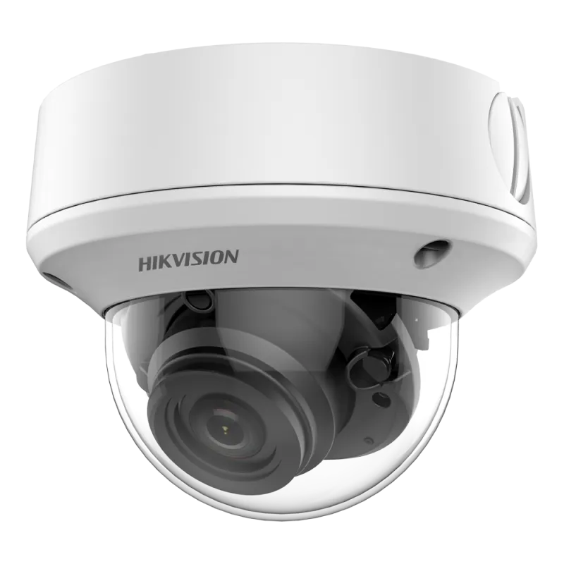 Hikvision - Cámara Domo 4n1 Gama Value - Resolución 1080p (1920x1080) - Lente varifocal motorizada 2.7~13.5 mm - EXIR... - Alarm