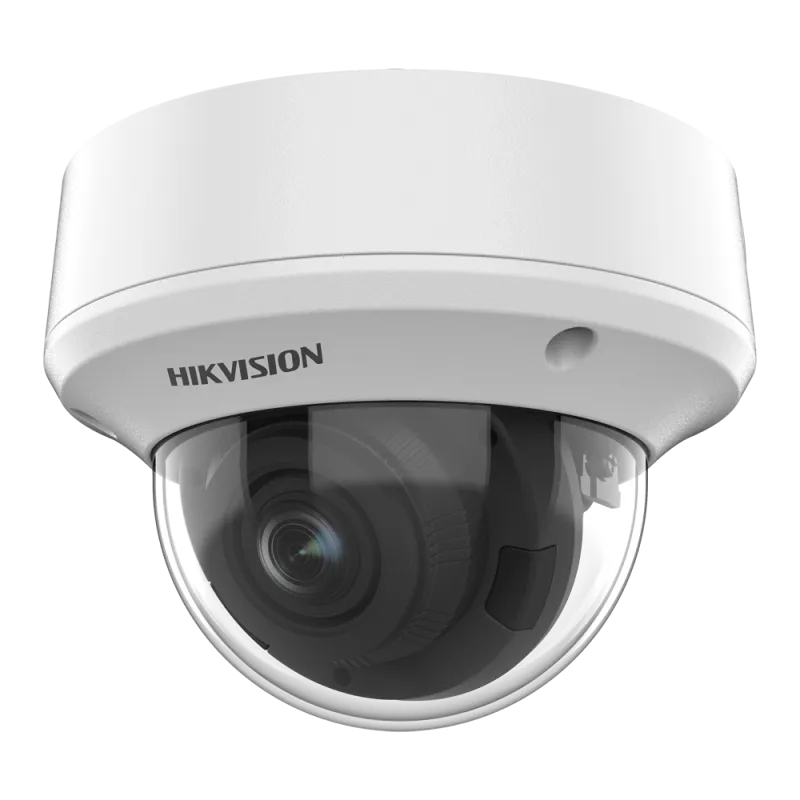Hikvision - Cámara Domo 4en1 Gama Value - Resolución 5 Megapíxel (2560x1944) - Lente varifocal motorizada 2.7~13.5 mm... - Alarm