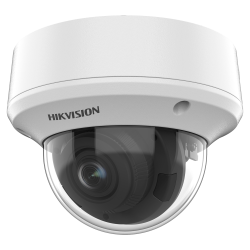 Hikvision - Cámara Domo HDTVI Gama Value - Resolución 5 Megapíxel (2560x1944) - Lente varifocal motorizada 2.7~13.5 m...