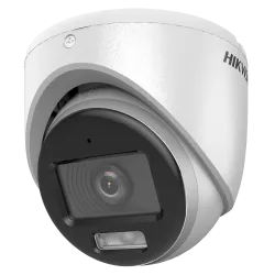 Hikvision - Cámara Domo 4en1 Gama Value - Resolución 1080p (1920x1080) - Lente 2.8 mm | Luz híbrida alcance 20 m - Co... - Alarm