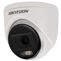 Hikvision - Cámara Domo 4en1 Gama Value - Resolución 1080p (1920x1080) - Lente 2.8 mm | Luz híbrida alcance 20 m - Co... - Alarm
