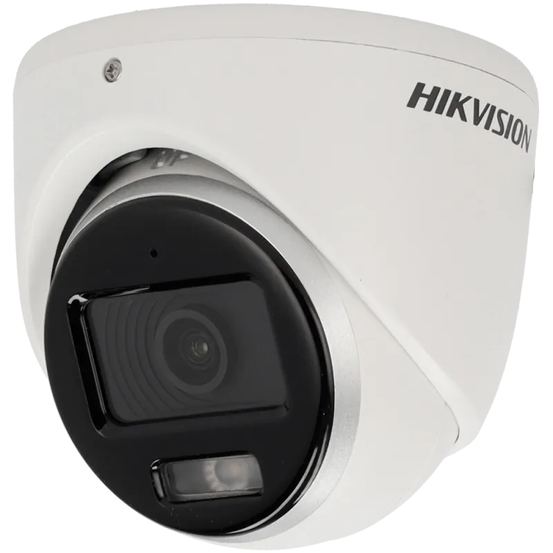 Hikvision - Cámara Turret 4en1 Gama Value - Resolución 3K (2960x1665) - Lente 2.8 mm | Luz híbrida 20 m | ColorVu - A... - Alarm