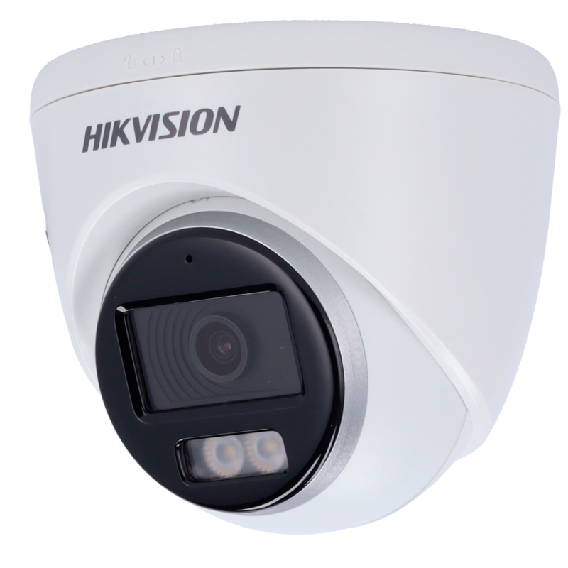 Hikvision - Cámara Domo 4en1 Gama VALUE - Resolución 1080p (1920x1080) - Lente 2.8 mm | ColorVu: Imagen a color 24 ho...