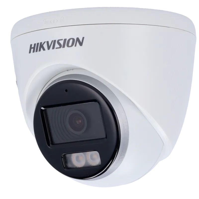 Hikvision - Cámara Domo 4en1 Gama VALUE - Resolución 1080p (1920x1080) - Lente 2.8 mm | ColorVu: Imagen a color 24 ho... - Alarm