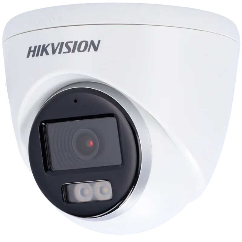 Hikvision - Cámara Domo 4en1 Gama VALUE - Resolución 3K (2960x1665) - Lente 3.6 mm | Luz híbrida alcance 40 m - Audio... - Alarm