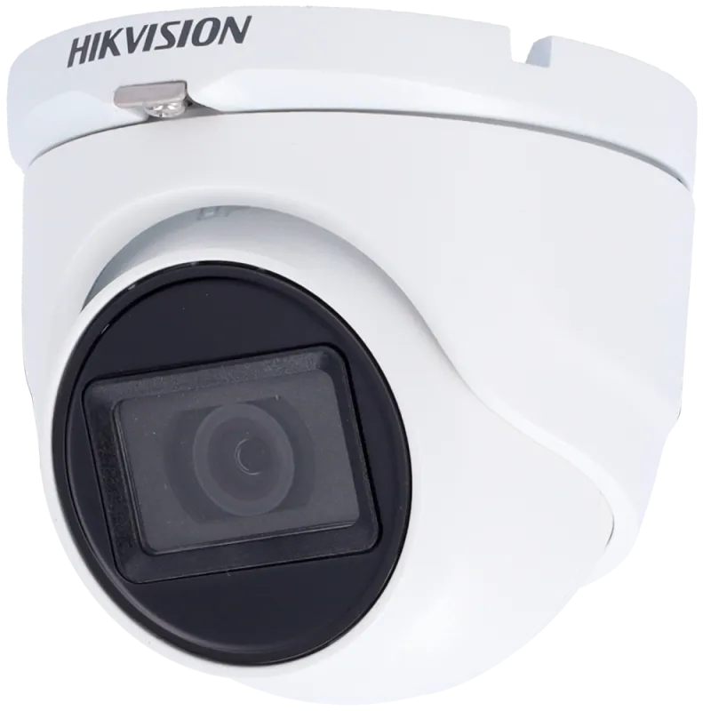 Hikvision - Cámara Domo 4en1 Gama CORE - Resolución 1080p (1920x1080) - Lente 2.8 mm - EXIR IR alcance 30 m - Imperme... - Alarm