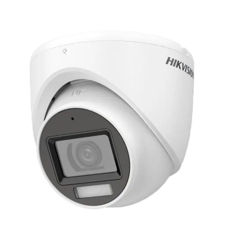 Hikvision - Cámara Domo 4en1 Gama Value - Resolución 1080p (1920x1080) - Lente 2.8 mm | Audio sobre cable coaxial - D... - Alarm