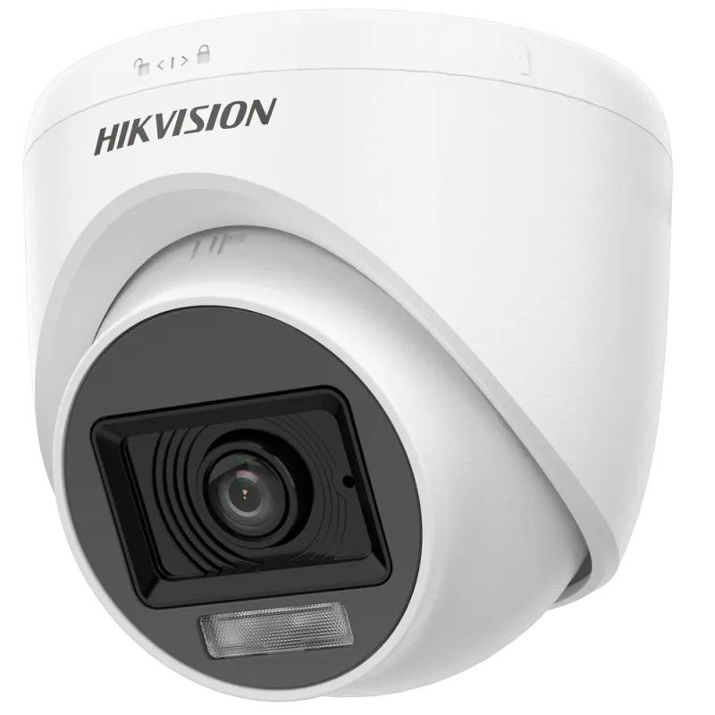 Hikvision - Cámara Domo 4en1 Gama Value - Resolución 1080p (1920x1080) - Lente 2.8 mm | Apta para interior - Dual lig... - Alarm