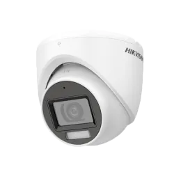 Hikvision - Cámara Domo 4en1 Gama Value - Resolución 3K (2960x1665) - Lente 2.8 mm | Impermeable IP67 - Dual Light: ... - Alarm