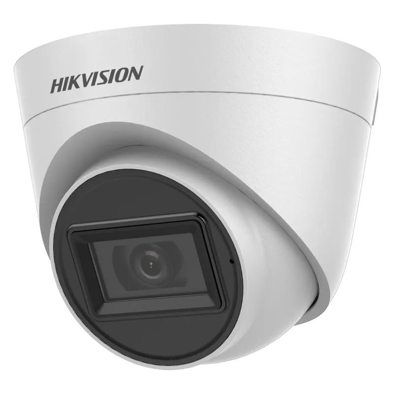 Hikvision - Cámara Domo 4en1 Gama CORE - Resolución 1080p (1920x1080) - Lente 2.8 mm | Smart IR alcance 40 m - Audio ... - Alarm