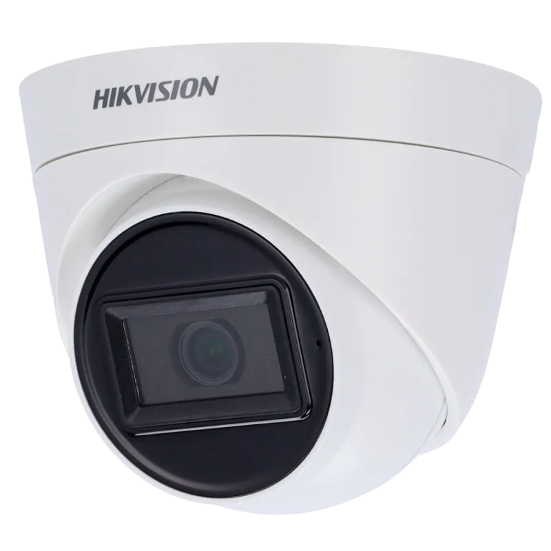 Hikvision - Cámara Turret 4en1 Gama CORE - Resolución 1080p (1920x1080) - Lente 3.6 mm | Smart IR alcance 40 m - Aud... - Alarm