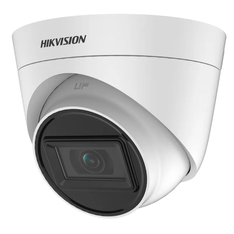 Hikvision - Cámara Domo HDTVI Gama Value - Resolución 5 Megapíxel (2560x1944) - Lente 2.8 mm | Smart IR alcance 40 m ... - Alarm