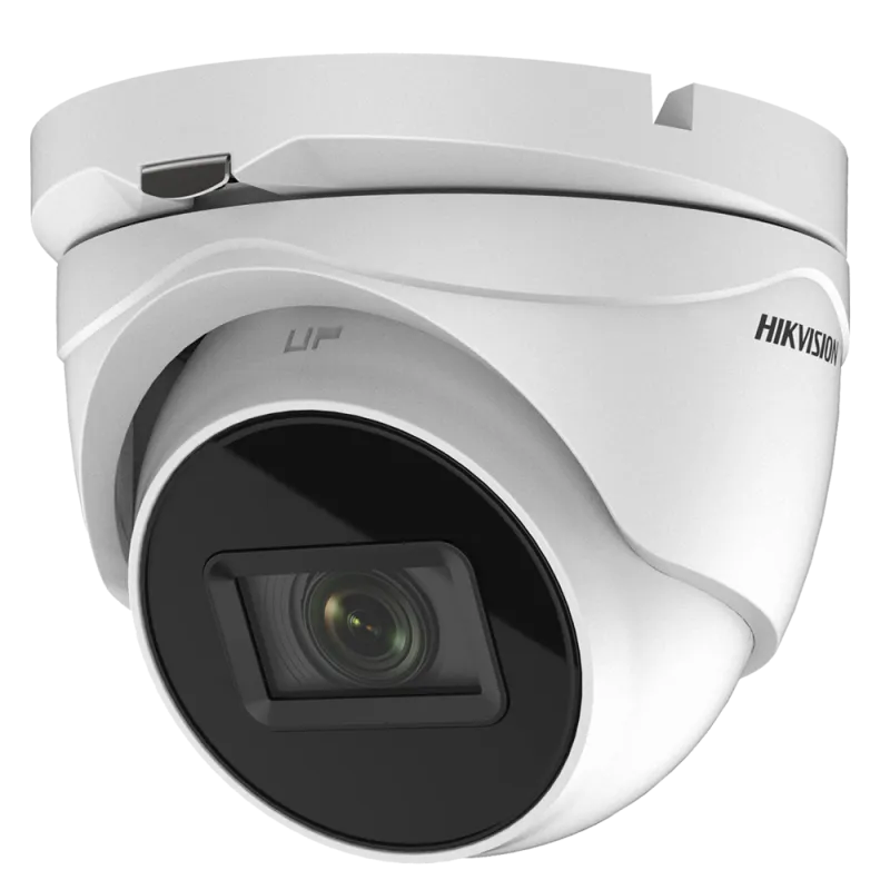 Hikvision - Cámara Domo 4en1 Gama Value - Resolución 1080p (1920x1080) - Lente varifocal motorizada 2.7~13.5 mm Autof... - Alarm