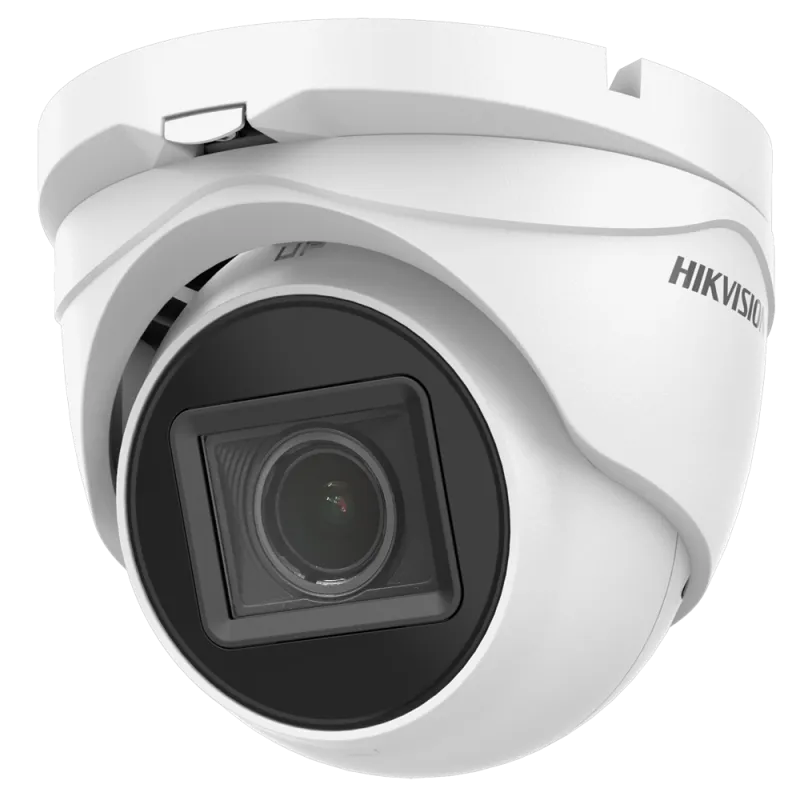 Hikvision - Cámara Domo 4n1 Gama Value - Resolución 5 Megapíxel (2560x1944) - Lente varifocal motorizada 2.7~13.5 mm ... - Alarm