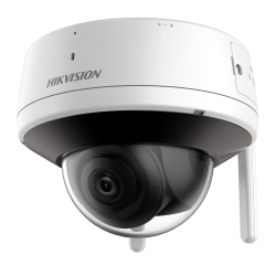 Cámara Domo IP Hikvision - Gama Wi-Fi | microSD 512 GB - 4 MP | Lente 2.8 mm | 2 antenas - IR 30 m | WDR 120 dB - H.2...