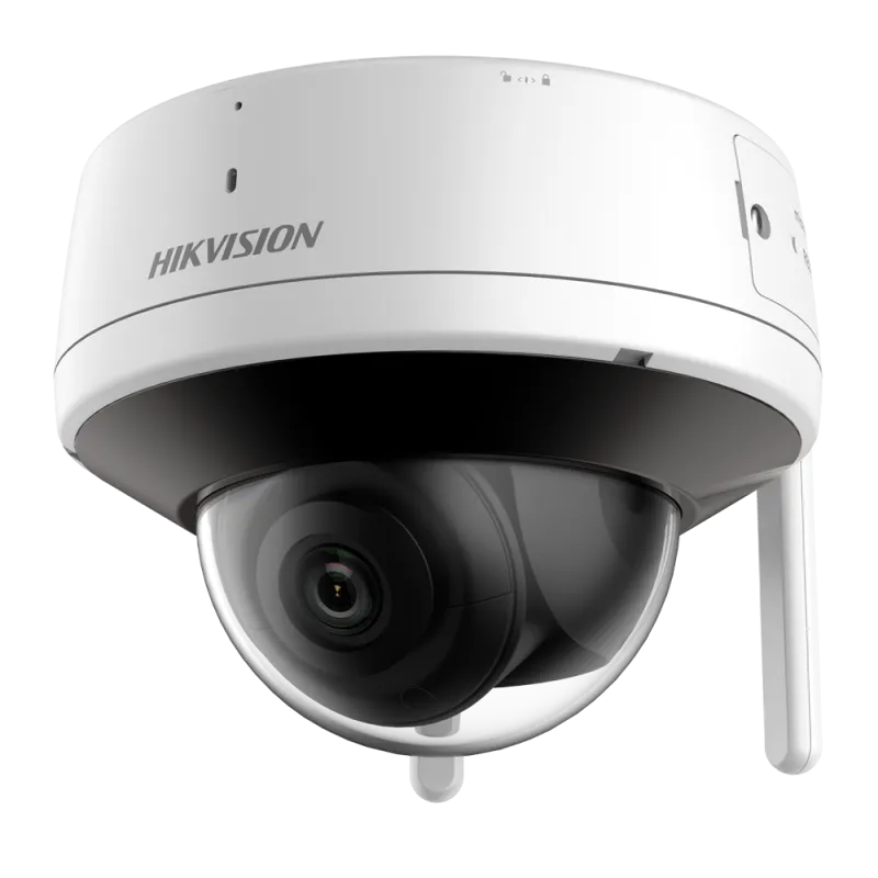 Cámara Domo IP Hikvision - Gama Wi-Fi | microSD 512 GB - 4 MP | Lente 2.8 mm | 2 antenas - IR 30 m | WDR 120 dB - H.2... - Alarm