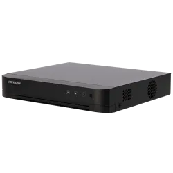Hikvision DVR 5n1 - 16 CH HDTVI / HDCVI / AHD / CVBS - Hasta 18 canales IP - Resolución máxima de entrada 1080p Lite ... - Alarm