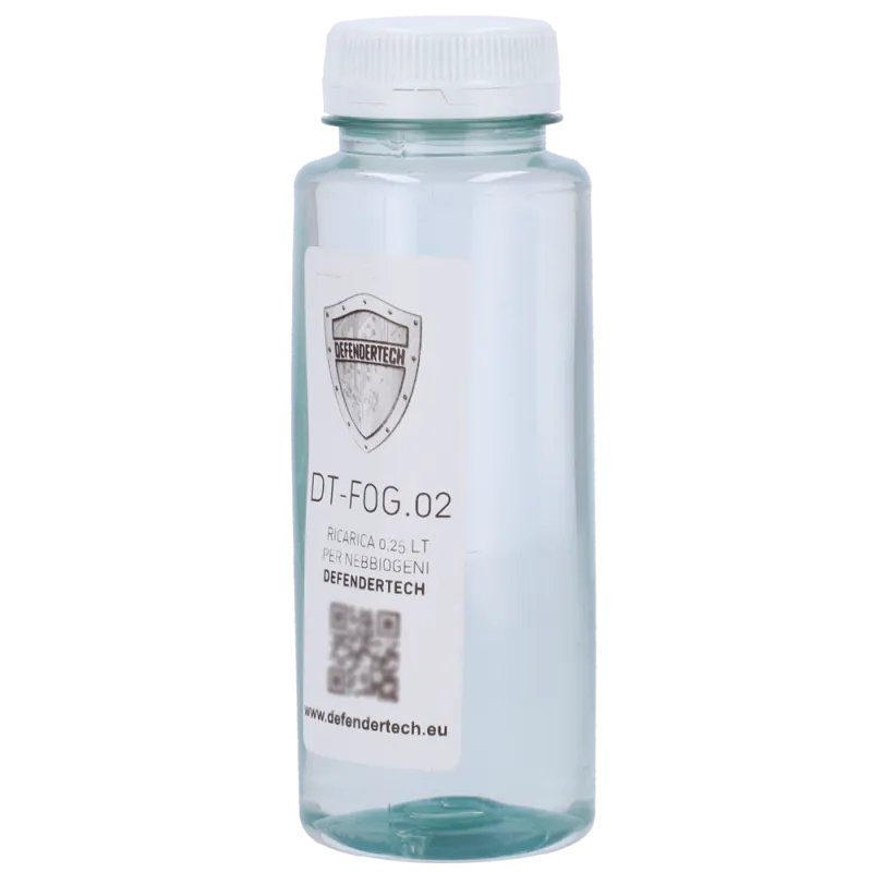 Defendertech - Recarga de líquido - 0.25L - Especial para generador de 100m3 - AlarmSystems.Shop