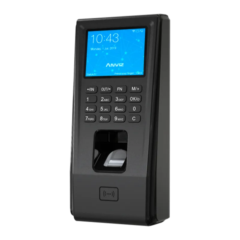 Control de acceso y presencia - Huella, tarjeta EM y PIN - 3.000 usuarios | 50.000 registros - TCP/IP y Wiegand - 2.4... - Alarm