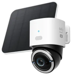 Cámara 4G LTE / Wifi Eufy by Anker - 4K | Full Night color | IR 10m | LED blanco - Batería 9400 mAH | Panel solar 5W... - Alarm
