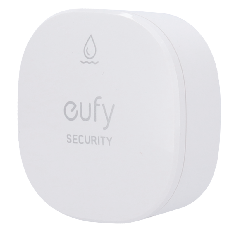 Sensor de inundación y congelación Eufy - Inalámbrico 868 MHz - Compatible con el sistema de alarma Eufy - Botón d...