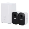 Kit 2 Cámaras + 1 HomeBase Eufy by Anker - 1080p / 6700 mAh / Sensor PIR + Humanos - HomeBase WiFi / LAN / RF con sir... - Alarm