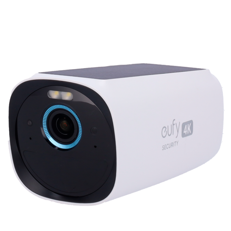 Camara 4K para HomeBase3 Eufy by Anker - 13000 mAh / Sensor PIR + Humanos - Comunicación de baja frecuencia RF - Au...